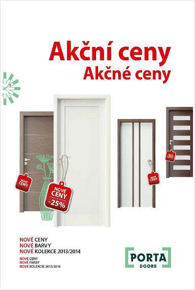 Jarní akční nabídka PORTA DOORS